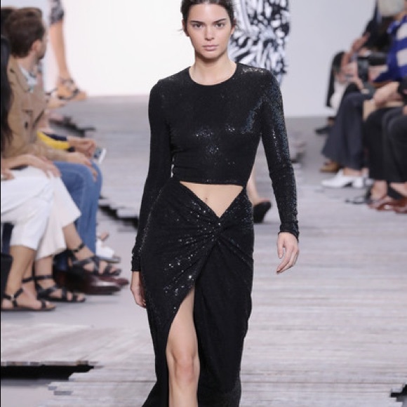 Michael Kors Collection Dresses & Skirts - MK Collection Paillette Cutout Sarong Dress